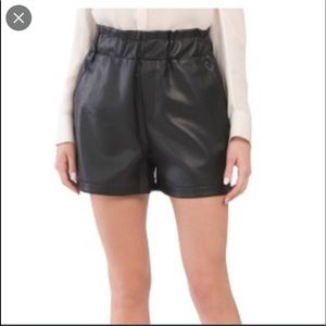 Bagatelle collection faux leather shorts size M